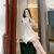 恩香丽影 ENSOKYIN广州十三行爆·款连衣裙2024年新款女装夏装高级时尚个性显瘦设计 白色 S