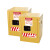 西斯贝尔 WA810220防火防爆柜防火安全柜易燃液体安全储存柜黄色 1台装 4Gal/15L/自动门