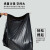 润尔雅  黑色平口垃圾袋  包 加厚款70*90cm*(100只/包)