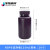 塑料试剂瓶 样品大口瓶广口瓶 防漏聚乙烯PE瓶聚丙烯PP瓶耐高温高密度HDPE瓶透明白色100 HDPE棕色125ml 10个