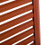 华丰易 暖气片挡板 暖气罩格栅遮挡板 百叶老式暖气片挡板 红木纹 60*90cm 单位：个