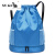 袋鼠（KANGAROO）新品新款干湿分离女游游包泳衣包沙滩包运动健身双肩抽绳包收纳包 湖蓝色
