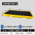 防漏托盘危废防渗漏托盘化学品二次容器防泄漏托盘油桶接油盘平台 【注塑款】特厚两桶型防渗漏平台 1300*660*