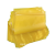 VCI气相防锈塑料包装袋黄色pe防锈膜自封口防潮工业机械金属部件 黄色18x24x16丝 100个 无V型口  PE VCI防锈袋