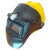 SMVP电焊工帽自动变光面罩夏季放热空调风照明头戴手持式护眼护脸 安全帽补光灯歀
