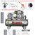 空压机大型高压工业级打气泵小型3汽泵220v空气压缩机4kw 4kw二缸0.6/12.5单相 电机