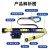广佳 单腰速差式 安全带 高空作业 国标 防坠落 伸缩式 安全绳 铝合金大钩带缓冲 
