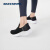 斯凯奇（Skechers）女鞋夏季闪穿系列舒适懒人一脚蹬休闲鞋运动健步鞋 149708 149708-BKW 黑色/白色 39