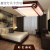 歌布达中式简约现代方形羊皮灯客厅卧室书房吸顶灯具灯饰1 454D单色