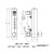 不锈钢流量计 面板式流量计 气体浮子流量计 转子流量计 四分螺纹 液体带阀25-250L/h