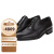 Ferragamo菲拉格慕男鞋男士GANCINI商务正装鞋德比鞋 02A475 702349黑色 5(欧码39)