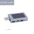 WITRN-X-MFI电流电压表USB仪快充充电器数据线检测仪功率 X-MFI(无蓝牙) U3仪 (透黑)