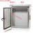 定制适用加厚不锈钢防水箱400*500*180配电箱室外防雨箱监控箱控制箱 米白色