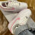 耐克（NIKE）男鞋2024夏季新款运动鞋AIR FORCE 1空军一号低帮板鞋休闲鞋 FJ4146-101粉色 44