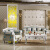 澳颜莱欧式沙发客厅最新款三人双人沙发实木雕花小户型客厅组合可拆洗 可定做 单人