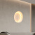 祎琳月球壁灯嵌入式石膏灯创意客厅卧室背景墙内嵌式家用氛围天花筒灯 白色A款 大号 120CM 白光 赠送光
