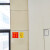 挡烟垂壁按钮标识牌消防防火分区隔烟标志牌提示牌警示牌贴纸 挡烟垂壁标识 10x10cm