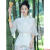 伊芙丽舒雅汉服新中式上衣配马面裙的衬衣夏季白色立领衬衫短袖国风女装套装 1123白色上衣 S