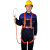 安全带高空作业施工保险带电工工地全身式双挂钩安全绳五点式户外 欧式电力安全带2米