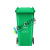 户外垃圾桶商用大号餐饮厨房干湿分类240l升环卫桶带盖120L室外用 32L绿色无轮    加厚款 120L蓝色带轮加厚款可回收物