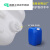 带内盖塑料小方桶密封扁桶耐酸碱化工桶加厚实验室废液桶专用收集 白色 10L(加厚耐酸碱