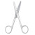 赫思迪格 实验用剪刀 不锈钢实验室剪手术剪刀 组织直圆16cm HHW-916