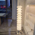 丹麦葫芦灯设计师款沙发旁客厅卧室落地灯北欧创意样板间民宿 黑色铁-10层亚克力灯罩-暖光不带