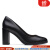 其乐（Clarks）女鞋黑色粗跟高跟鞋通勤商务面试职场 时尚精致高级抓地26170968 Black Leather 10=41.5
