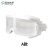 OEIN药厂耐高温灭菌眼罩护目镜劳保防飞溅透明防护眼镜防尘眼罩 白色A款送洁净袋