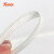 耐高温套管 绝缘阻燃定纹管 电线护套黄腊管玻璃纤维套管玻纤管 直径3mm/白色/100米