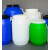 发酵桶塑料桶家用蜂蜜专用桶厨余垃圾堆肥发酵桶酵素桶胶桶化工桶 50L白圆加厚款