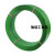 杨笙福1608塑钢打包带包装带捆绑编织带塑料打包绿黑色带pet手工 绿色1910塑钢带(20kg 800米)
