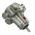 定制适用HF-010气动马达活塞式马达3缸防爆马达正反转汽动搅拌泵 HF-010 1/8 圆法兰式