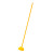 京速 (1套)PVC标志杆 蛇形绕跑杆练车杆障碍绕杆桩 1.8m黄色杆+圆口注水底座 单为:套