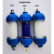 适用干燥管 有机玻璃净化管 气体混合器 气相气路除水脱水管 色谱配件 50*150mm干燥管(含干燥剂)