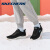 斯凯奇（Skechers）女鞋夏季新品轻便休闲运动鞋网面透气时尚绑带跑步鞋 黑色149758-BLK 36