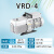 真空泵VRD-4/8/16双级旋片式真空泵实验室机械泵电动抽气泵油 VRD-4(双级泵)