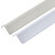 适用品质护角条 墙护角PVC护墙角保护条粘贴免打孔客厅墙护角防撞条阳角线 36mm白色细纹 1.5m