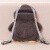 abay企鹅宝宝双肩包女生日礼物玩偶可爱公仔毛绒玩具背包布娃娃斜挎包 双肩包-黑45CM 【现货秒发】