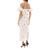 JACQUEMUS女式中长款连衣裙简约专柜可拆卸袖子吊带连衣裙 White 36