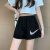 耐克（NIKE）女装运动套装2024夏上新款休闲透气经典短袖T恤梭织五分裤两件套 DX7907-100和DM6740-010 S(155)