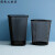 铁网垃圾桶防锈办公室拉垃圾桶金属铁艺丝网状卫生间纸篓 12升长方形(一只装)送2个夹子 加厚