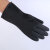 圣驰耐酸碱工业级手套黑色橡胶手套加厚加大防化学防污抗腐蚀劳保手套工业级耐酸碱手套45寸