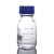 定制 schott肖特瓶螺口蓝盖瓶透明透明丝口蓝盖试剂瓶25 50 100ml德国肖特瓶 250ml德国肖特瓶