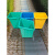 户外垃圾桶内胆内桶铝塑复合方形果皮壳箱环卫公园分类筒室外筒 方桶33*34*47高