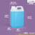 佳叶3L方桶-半透明色塑料桶提手方形桶加厚款塑料桶实验室液体桶 S