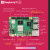 LOBOROBOT  树莓派5 官方原装开发板linux主板编程 Raspberry Pi 4/8G Debug Probe调试套件【4G主板】