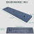 适用实心橡胶斜坡垫塑料台阶门槛垫456789101112厘米高 黑塑胶斜坡垫101*25*4cm（一级料）