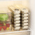 RORY DOBNER日本进口品质饺子盒家用食品级冷冻专用窄缝密封保鲜盒厨房冰箱收 食品级奶油白二层