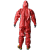 邦维高科 二级化学防护服 红色 （XS;S;M;L;XL） 红色 xs